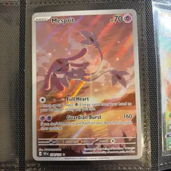 Pokemon card TCG Mesprit 204/191 English Surging Sparks Illustration Rare Card - Image 1