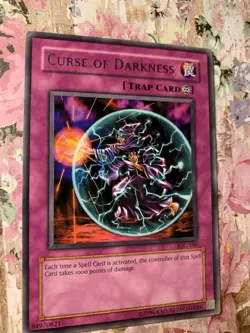 Yugioh: Curse Of Darkness Trap Card 1996 Anime - Image 1