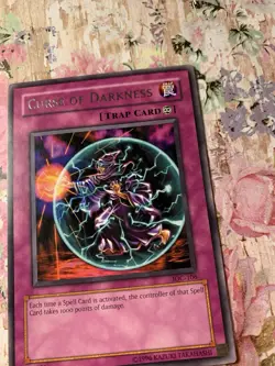 Yugioh: Curse Of Darkness Trap Card 1996 Anime - Image 3