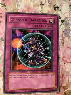 Yugioh: Curse Of Darkness Trap Card 1996 Anime - Image 4