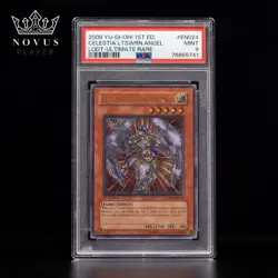 2008 Yu-Gi-Oh! - Celestia, Lightsworn Angel (1st Edition) LODT-EN024 - PSA 9 - Image 1