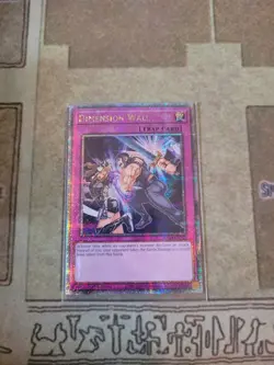 YUGIOH DIMENSION WALL RA04-EN127 PLATINUM RARE 1ST ED NM - Image 1