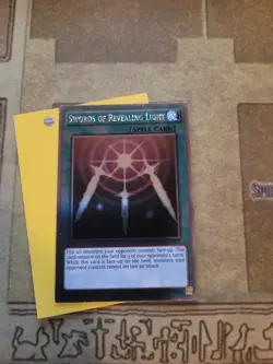 YUGIOH SWORDS OF REVEALING LIGHT NKRT-EN025 PLATINUM LIMITED ED NM - Image 2