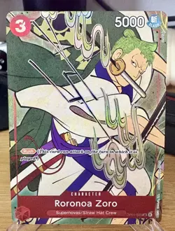Roronoa Zoro (English Version 1st Anniversary Set) OP01-025 - Image 1