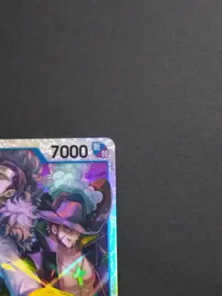ONE PIECE Card Game Crocodile & Mihawk ST25-003 SR 7000 Power Character JP - Image 3