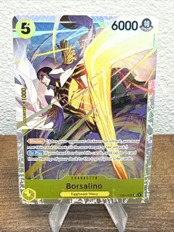 One Piece OP15 Borsalino EB04-058 SR Foil - Adventure On Kami's Island ENGLISH - Image 1