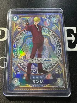 Sanji ONE PIECE Card Game Japanese OP06-119 A Fist of Divine Speed - Image 1
