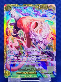 Monkey.D.Luffy EB04-061 SEC | Adventure on Kami's Island | One Piece TCG | EN - Image 1