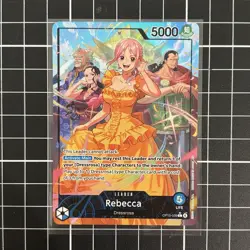 Rebecca OP15-039 L Alternate Art Adventure on Kami's Island One Piece English - Image 1