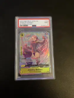 One Piece Jewelry Bonney Alternate Art Op08-105 Psa 9 - Image 1