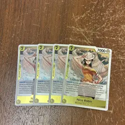 4 X Nico Robin (OP15-109) - Adventure on Kami's Island (OP15-EB04) Ships ASAP - Image 1
