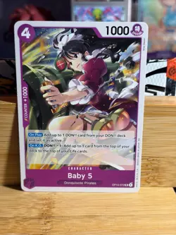 BABY 5 OP14-072 The Azure Sea's Seven Uncommon One Piece TCG Near Mint - Image 1