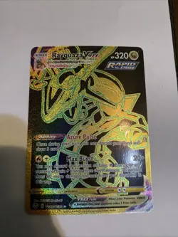 Pokemon Rayquaza VMAX TG29/TG30 Silver Tempest Secret Rare Full Art Holo 320 HP - Image 1