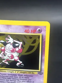 Pokemon TCG Mr. Mime Jungle 6/64 Holo Unlimited Holo Rare 🤡 👀 - Image 2
