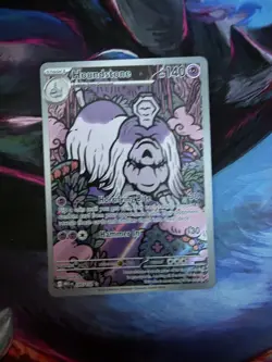 Pokemon TCG Mega Evolutions Houndstone Illustration Rare Holo Card 145/132 - Image 1