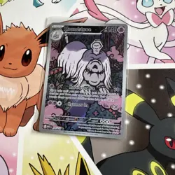 Pokemon TCG Mega Evolutions Houndstone Illustration Rare Holo Card 145/132 NM - Image 1