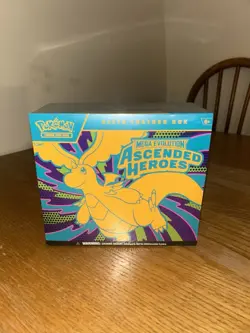 Pokemon TCG Mega Evolution Ascended Heroes Elite Trainer Box New Sealed ETB - Image 1