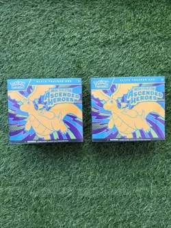 Lot Of 2 Pokemon Mega Evolution Ascended Heroes ETB Elite Trainer Box TCG - Image 1