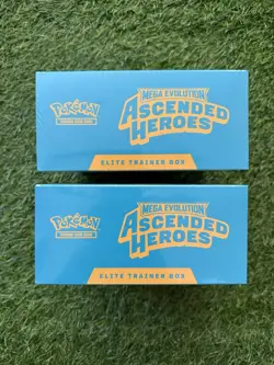 Lot Of 2 Pokemon Mega Evolution Ascended Heroes ETB Elite Trainer Box TCG - Image 3