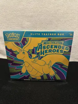 Pokemon TCG - Mega Evolution Ascended Heroes Elite Trainer Box (ETB) - Sealed - Image 1