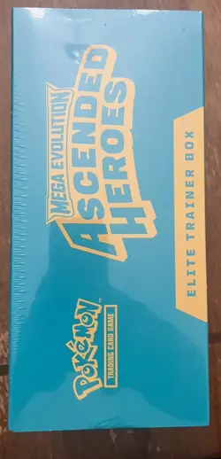 Pokemon TCG Mega Evolutions Ascended Heroes Elite Trainer Box ETB Factory Sealed - Image 4