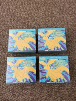 Pokemon TCG X4 Mega Evolution Ascended Heroes Elite Trainer Box ETB Brand New - Image 1