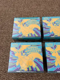 Pokemon TCG X4 Mega Evolution Ascended Heroes Elite Trainer Box ETB Brand New - Image 2