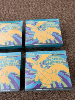 Pokemon TCG X4 Mega Evolution Ascended Heroes Elite Trainer Box ETB Brand New - Image 3