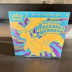Pokemon TCG Elite Trainer Box Mega Evolution Ascended Heroes Dragonite Zekrom - Image 1