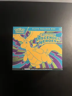 Pokemon TCG Mega Evolution Ascended Heroes Elite Trainer Box ETB - Seal Damaged - Image 1
