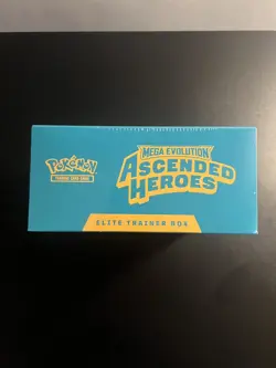 Pokemon TCG Mega Evolution Ascended Heroes Elite Trainer Box ETB - Seal Damaged - Image 2