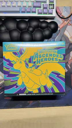 Pokemon TCG Mega Evolution Ascended Heroes Elite Trainer Box ETB – Sealed - Image 4