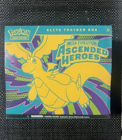 Pokemon TCG: Mega Evolution— Ascended Heroes Elite Trainer Box (ETB) - Image 1