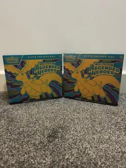 Pokemon TCG - Mega Evolution Ascended Heroes Elite Trainer Box x2 - Image 1