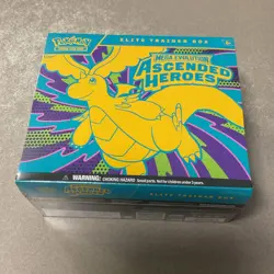 Pokemon TCG Mega Evolution Ascended Heroes Elite Trainer Box Dragonite Zekrom - Image 1