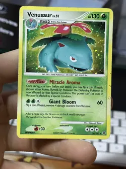 #2 Venusaur 20/132 Secret Wonders 2007 Holo Rare Pokemon Card TCG - Image 3