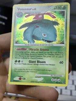 #2 Venusaur 20/132 Secret Wonders 2007 Holo Rare Pokemon Card TCG - Image 5