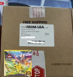 Sealed Case of 6 Boxes Pokemon Battle Academy 2022 1080 CARDS FREE SHIPPING USA - Image 1