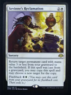 Sevinne's Reclamation - DMR - Mtg Card #1EN - Image 1