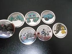 Pokemon Magazine Promo Ginpika Himitsu Card x7 Metagross Aggron etc #3002 - Image 2