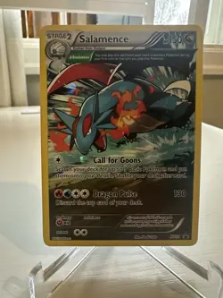 Pokemon TCG Salamence Promo XY59 XY Stage 2 HP 150 Holo Δ Evolution Card - Image 1