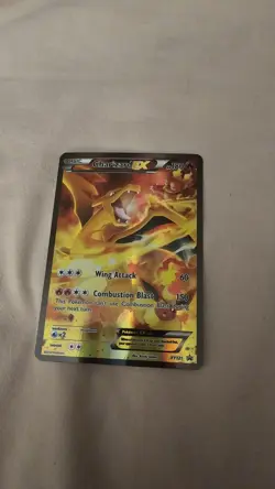 Pokemon Charizard EX XY121 XY Holo Promo Rare EX Basic Dragon Pokemon TCG Card - Image 1