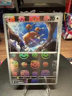 Doduo Master Ball Holo 084/165 sv2a 2023 Pokemon Card Japanese - Image 1