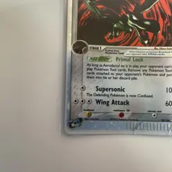 Pokemon TCG Aerodactyl EX Sandstorm Holo Ultra Rare Card 94/100 - Image 2