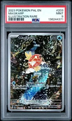 Magikarp 203/193 PSA 9 Mint Pal Paldea Evolved Illustration Rare POKEMON Card - Image 1