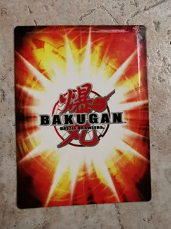 Bakugan Battle Brawlers Spin Master Card BA261 Lock & Load - Image 2