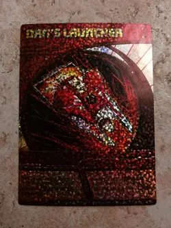 Bakugan Battle Brawlers Spin Master Card BA275 Holographic Dan's Launcher - Image 1