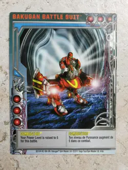 Bakugan Battle Brawlers 2011 Spin Master Card BA5104 Combustoid - Image 1