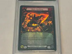 Blaze Headlong - FAB089 - Flesh and Blood TCG Rainbow Foil Promo Card Extended - Image 2