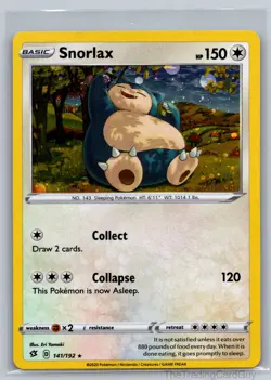 Snorlax - (Cosmos Holo) Promo Miscellaneous Cards & Products Holo 141/192 NM - Image 1